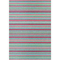 Couristan Cape Brockton Purple Multi-Colored Area Rug