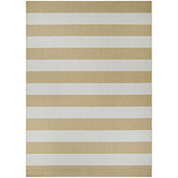 Couristan Afuera Yacht Club Butterscotch / Ivory Area Rug