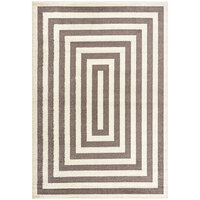 Abani Casa Collection Beige / Cream Contemporary Rectangular Area Rug