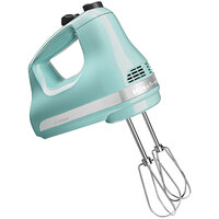 KitchenAid KHM512AQ Ultra Power Aqua Sky 5-Speed Hand Mixer - 120V