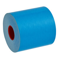 Iconex MAXStick® PlusD 3 1/8" x 170' Blue Diamond Adhesive Thermal Linerless Sticky Receipt / Label Paper Roll - 32/Case