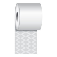 Iconex MAXStick® 2GO PlusD 3 1/8" x 240' Diamond Adhesive Thermal Linerless Sticky Receipt / Label Paper Roll - 12/Case
