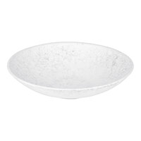 Elite Global Solutions Hermosa 86 oz. Gray Marble Embossed Melamine Bowl - 6/Case