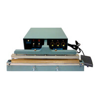 Tach-It HA600/2T 24" Tabletop Semi-Automatic Impulse Sealer with 2 mm Seal Width - 800W