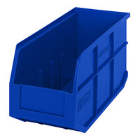 Quantum 14" x 6" x 7" Blue Stackable Shelf Bin SSB441BL
