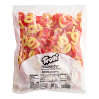 Trolli Gummy Peachie O's 5 lb.