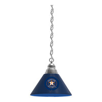 Holland Bar Stool Houston Astros Logo Pendant Light with Chrome Finish - 120V