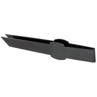 Fineline 6504-BK Tiny Temptations 4 1/2" Tiny Tweezers Black Plastic Tongs - 200/Case