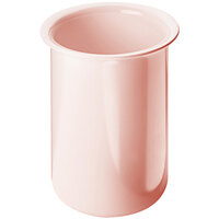 Cal-Mil Blush Solid Melamine Flatware Cylinder 1017-108