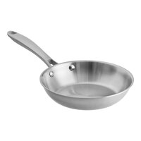 Vigor SS3 Series 8" Tri-Ply Stainless Steel Fry Pan