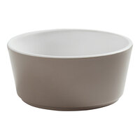 American Metalcraft Unity 10 oz. Mocha Tapered Melamine Bowl