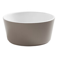 American Metalcraft Unity 16 oz. Mocha Tapered Melamine Bowl