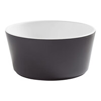 American Metalcraft Unity 24 oz. Graphte Tapered Melamine Bowl