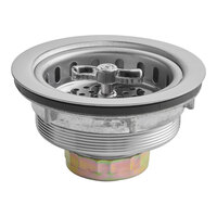 Dearborn by Oatey Spin-N-Lock 4 1/2" Stainless Steel Sink Basket Strainer with Screw-In Basket