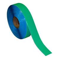 Superior Mark 2" x 100' Green Customizable Safety Floor Tape