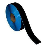 Superior Mark 2" x 100' Black Customizable Safety Floor Tape