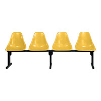 Sol-O-Matic Four-Person Marigold Modular Seating Unit