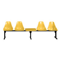 Sol-O-Matic Four-Person Marigold Modular Seating Unit with Table