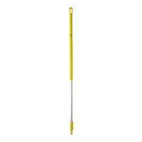 Vikan 29356 51 5/8" Yellow Aluminum Handle