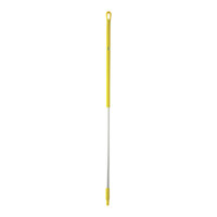 Vikan 29376 59 3/8" Yellow Aluminum Handle