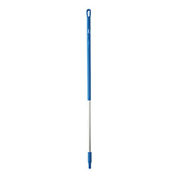 Vikan 29353 51 5/8" Blue Aluminum Handle