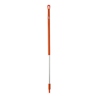 Vikan 29357 51 5/8" Orange Aluminum Handle