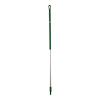 Vikan 29372 59 3/8" Green Aluminum Handle