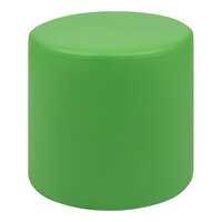 Flash Furniture Nicholas 18" Green Flexible Soft Seating Circle Modular Ottoman