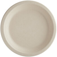 World Centric 7" No PFAS Added Round Compostable Fiber Plate - 1,000/Case