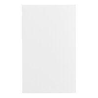 9 1/8" x 5 3/8" White Layer Board for 2-Piece 1 lb. and 2 lb. Candy Box - 1000/Case