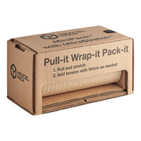 HexcelWrap MiniPack 12" x 750' Expanding Wrapping Paper Dispenser Box MP750