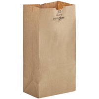 Duro 12 lb. Brown Paper Bag - 500/Bundle