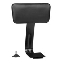 National Public Seating Adjustable Black Vinyl Backrest for 6400