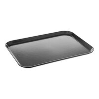 Dinex Glasteel 14" x 18" Graphite Gray Fiberglass Tray DX1089I44 - 12/Case