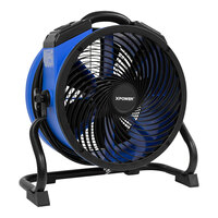 XPOWER FC-300A Pro Air 14" 4-Speed Portable Air Circulator Utility Fan with Daisy Chain - 2100 CFM, 115V