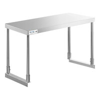 Avantco 178SS1236 12" x 36 1/4" Stainless Steel Single Deck Overshelf