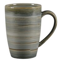 RAK Porcelain Rakstone Spot 8.8 oz. Peridot Porcelain Mug with Handle - 6/Case