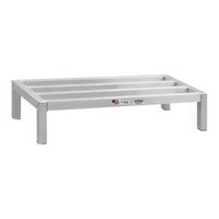 New Age 48" x 18" x 8" Aluminum Heavy-Duty Dunnage Rack - 2,500 lb. Capacity 2002