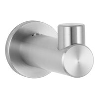 Bobrick Fino B-9542 Surface-Mounted Stainless Steel Coat Hook with Satin Finish