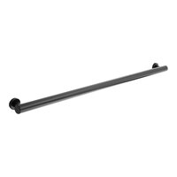 Bobrick Fino B-9806X18.MBLK 18" Straight Stainless Steel Grab Bar with Matte Black Finish