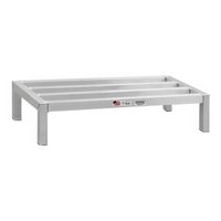 New Age 30" x 20" x 12" Aluminum Heavy-Duty Dunnage Rack - 3,000 lb. Capacity 2052