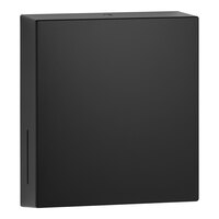 Bobrick Fino B-9262.MBLK Surface-Mounted Stainless Steel C-Fold / Multifold Paper Towel Dispenser with Matte Black Finish