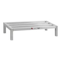 New Age 24" x 18" x 12" Aluminum Heavy-Duty Dunnage Rack - 3,200 lb. Capacity 2029