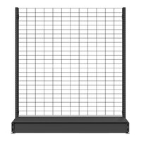 Wanzl Wire Tech 100 48" x 15" x 70" Single-Sided Starter Gondola Shelving Merchandiser WT-1574S