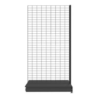 Wanzl Wire Tech 100 48" x 30" x 70" Double-Sided Add-On Gondola Shelving Merchandiser WT-3074A
