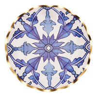 Sophistiplate 8" Moroccan Nights Wavy Paper Salad Plate - 96/Case