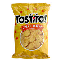 Tostitos Thick & Hearty Rounds Yellow Tortilla Chips 32 oz. - 3/Case