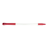 Carlisle Sparta 40246EC05 30" Red Threaded Aluminum Broom / Squeegee Handle