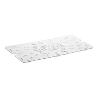 Cambro 10CWD135 Camwear Full Size Clear Polycarbonate Drain Tray