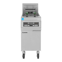 Frymaster RE14C-SD 208/1 Electric Floor Fryer with 50 lb. Open Frypot and Digital Controls - 208V, 1 Phase, 14kW